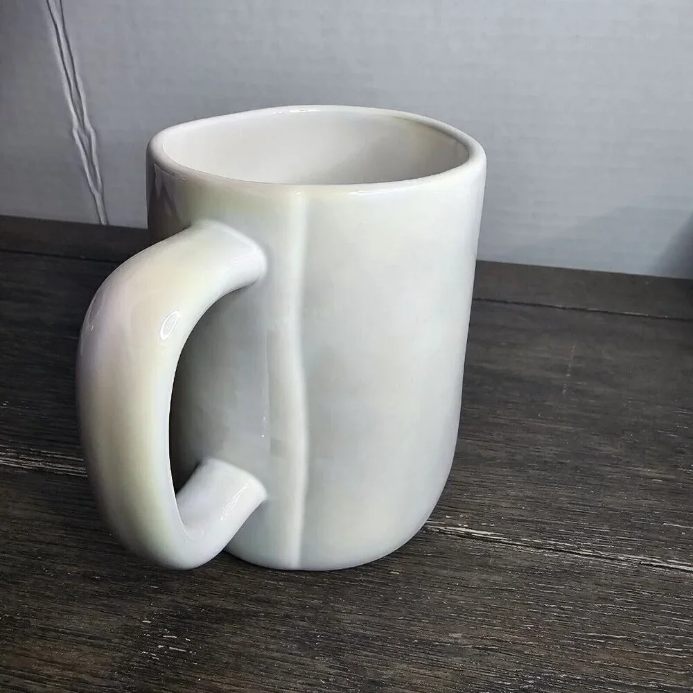 NWT Rae Dunn Artisan Hot Chick Iridescent Mug Easter Farmhouse 2021 Magenta